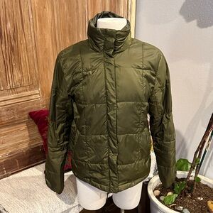 Madewell Olive Green Women's Puffer Jacket
